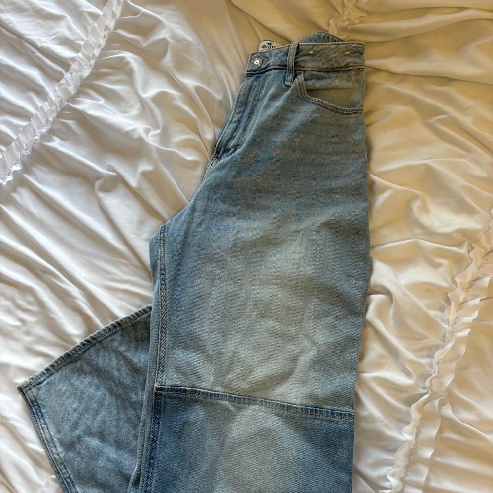 Hollister High Rise Women Jeans - Light Blue